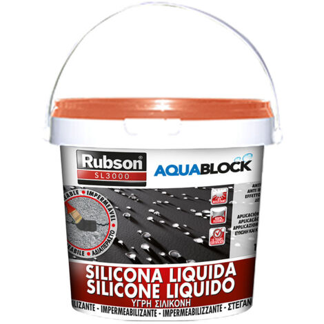 Rubson Carrelage Imperméabilisant Silicone Liquide AquaBlock 1kg 1894877
