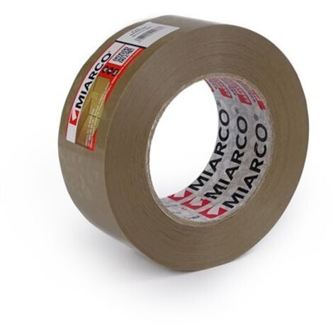 RUBAN D'EMBALLAGE PVC MARRON - 66MX48MM