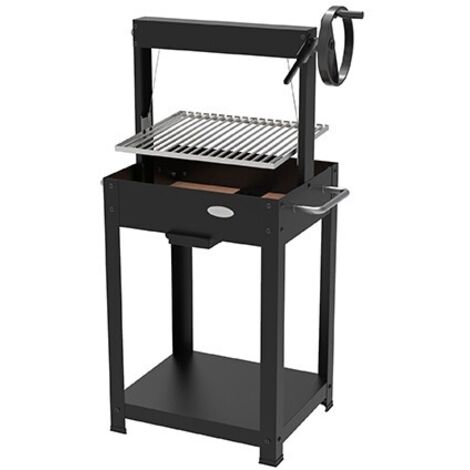 Barbecue Vertical à Charbon De Bois Sans Fumée En Acier Inoxydable Avec 50 Brochettes Kabob Suspendues Pour Rôtir à 360 °, Idéal Pour Le Camping