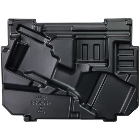 Makita – Moulage pour coffret de transport MakPac DTM52RTJX1 – Plastique renforcé – Protection optimale – 835W934
