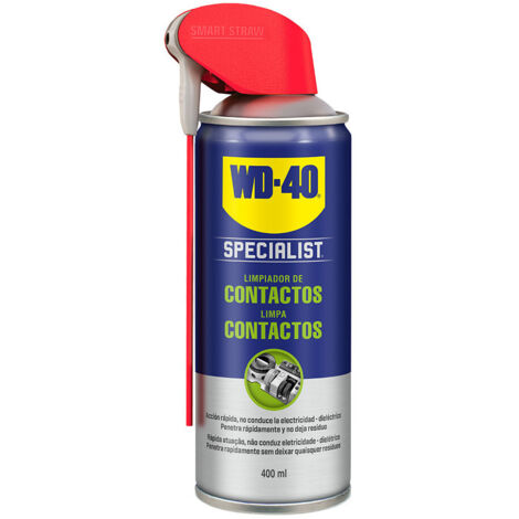 Wd-40 – Nettoyant en spray pour contacts électriques 400 ml – Pénètre rapidement – Sèche sans résidu – Pour circuits électroniques et interrupteurs