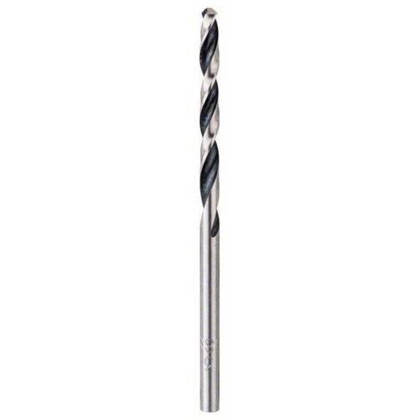 Bosch Professional 2x Forets helicoidaux HSS PointTeQ (pour metal, 3 x 33 x 61 mm, accessoires pour perceuse-visseuse)