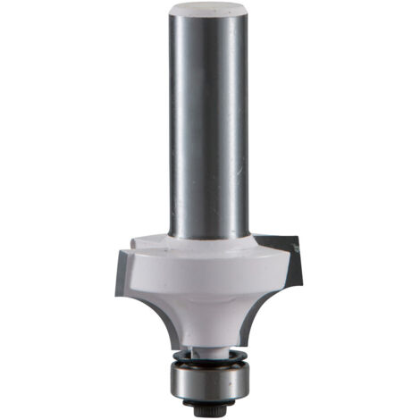 D-68395 Fraise à arrondir avec roulement à billes, 19 x 6 x 3,2 mm (1/2)