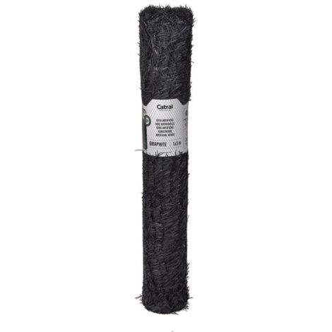 HAIE DÉCORATIVE ARTIF. ANTHRACITE 36V - 1,5X3M
