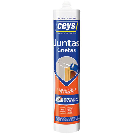 SILICONE CARTOUCHE FISSURES BLANC - 280 ML (1/2)