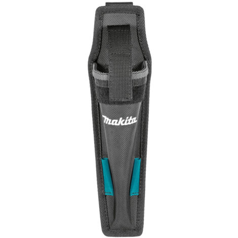 Makita – Porte-stylo bleu pour visseuse articulée – Dimensions 85 x 60 x 320 mm – Système Strap-Belt – Boucle velcro antidérapante - E-15160 (1/3)
