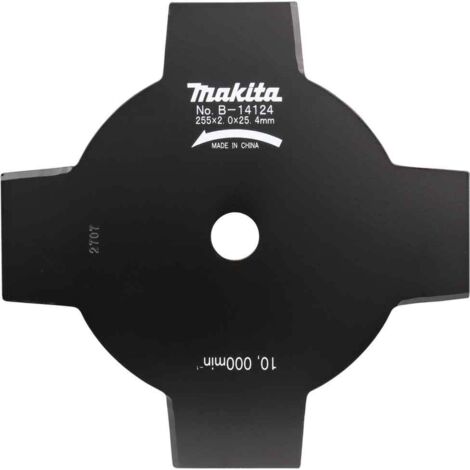 Makita B-14124 Lame Débroussailleuse Ø 255mm Ø Trou 20mm Epaisseur 2 mm 4T (1/2)