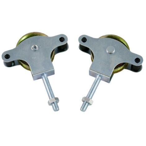 BLOC POULIE ÉCROU ZAMAK 2P - 40 MM (1/2)