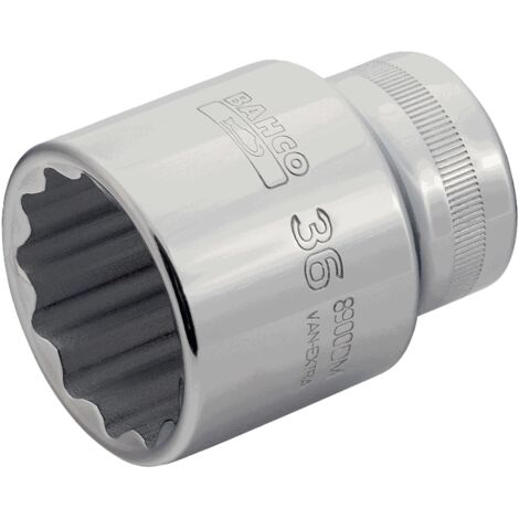 BAHCO - Douille 12 pans 3/4", métrique