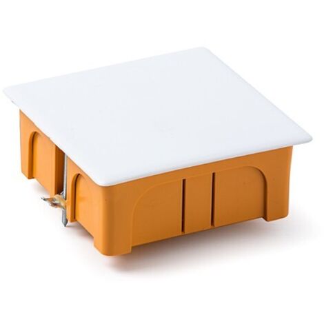BOÎTE D'ENCASTREMENT RACCORDS POUR PLAQUES DE PLÂTRE - 100X100X45