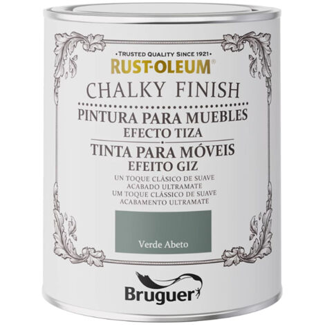 Rust-Oleum Finition Crayeuse Meubles Vert Sapin 750ml BRUGUER (1/4)
