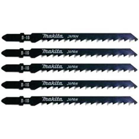 Makita A-85684 Lames de scie sauteuse pour bois et plastique
