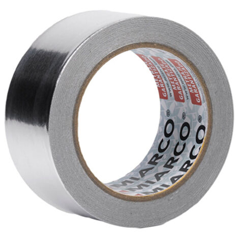 Rouleau de ruban adhésif aluminium 50mt x25mm 5050 miarco (1/2)