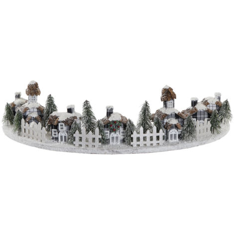 BASE DE SAPIN DE NOËL AVEC LED - 80X40X19 (1/5)