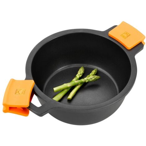 Bra A270324 Casserole Aluminium Noir 4L Induction (1/5)