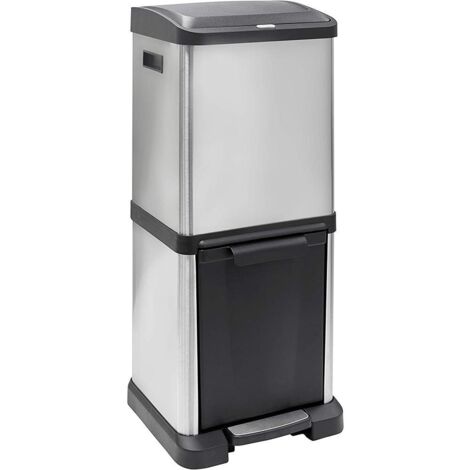 PEDAL BIN 2 CONTENED STEP BIN - 18+16 (1/5)