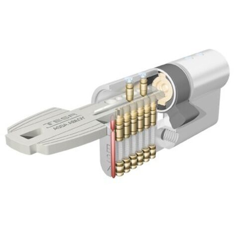Cylindre de sécurité TESA Europerfil T80 35x35 LT R15 à came longue (1/2)