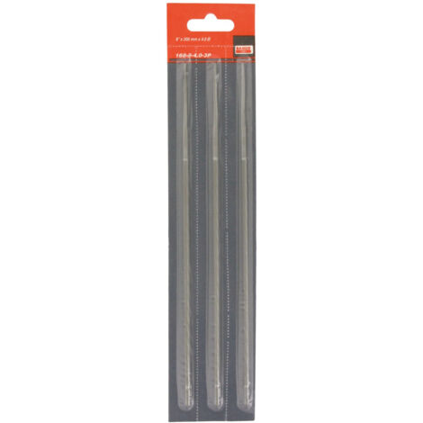 Bahco – Lime ronde moyenne 200 mm – Acier – Type de piqûre moyenne – Manche ergo pour affûtage chaînes tronçonneuse (1/5)