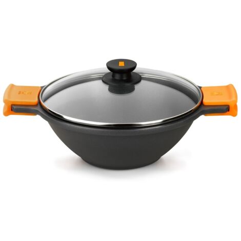 CACEROLA WOK INDUCC.EFFICIENT - 28 CM (1/4)