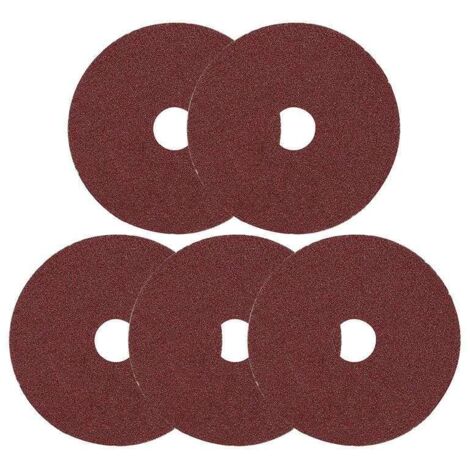 Makita – Lot de 5 disques abrasifs Ø 180 mm – Granulométrie 24/40/60/80/100/150 – Pour meulage bois dur et métal – Fixation par écrou
