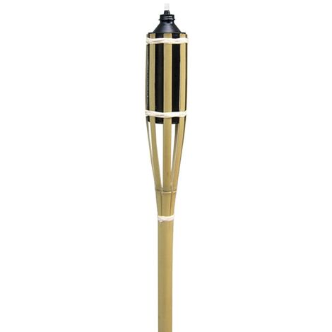 TORCHE EN BAMBOU NATUREL - 1,5 M