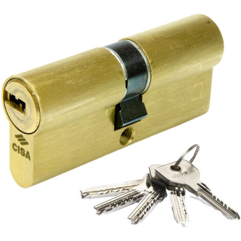Cylindre asix 30x30 laitonné 1.0e300.07.0.0000.c5 cisa (1/2)
