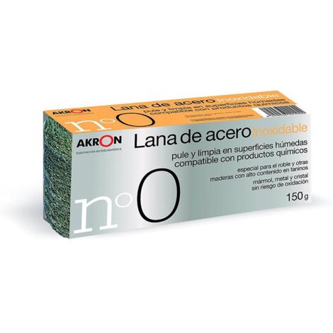Laine d'acier inoxydable n°0 Rouleau 150 g Réf. (1/5)
