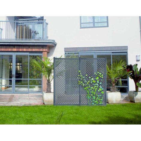 Nortene – Panneau décoratif PRIVAT 1 x 2 m – Polypropylène anti-UV – Épaisseur 5 mm – Ajourage 25 mm pour lumière subtile