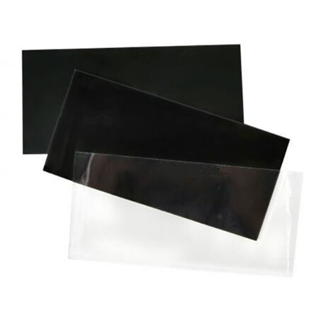 VERRE INACTINIQUE+TRANSP 2+1 - 110X90 MM