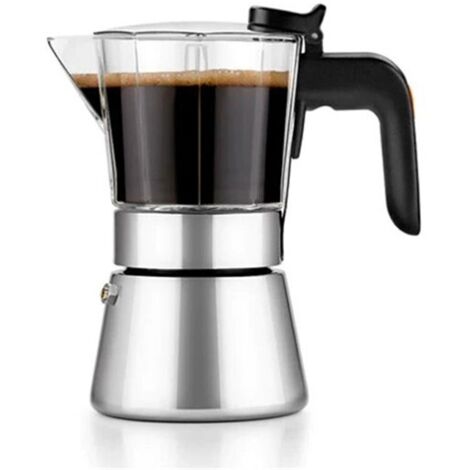 MACHINE À CAFÉ EN ACIER INOXYDABLE FLAVOUR CRYSTAL - 4 TZ (1/3)