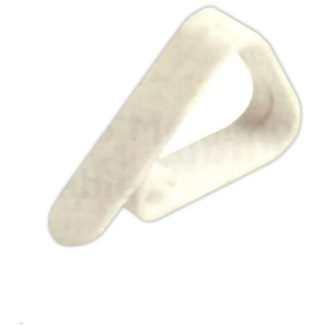 PORTE-NAPPES EN PLASTIQUE BLANC.4PC (1/2)
