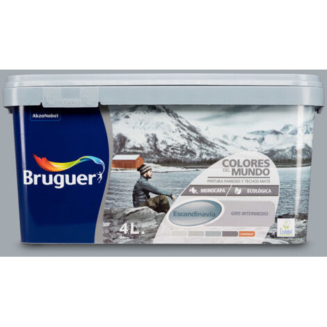 PINT PLAST ESCANDI. GRIS INTER - 4 L