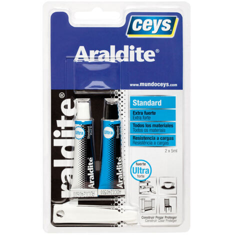 Ceys  Araldite Standard Blister Petit 5 + 5ml 510106 (1/2)