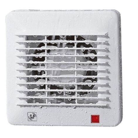 VENTILATEUR EXTRACTEUR DE TOILETTES - 13 W (1/3)