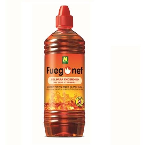 Gel pour les barbecues de feu sur. Transformez les feux de joie, les barbecues et les chemines. 1L liquide š la lumire.