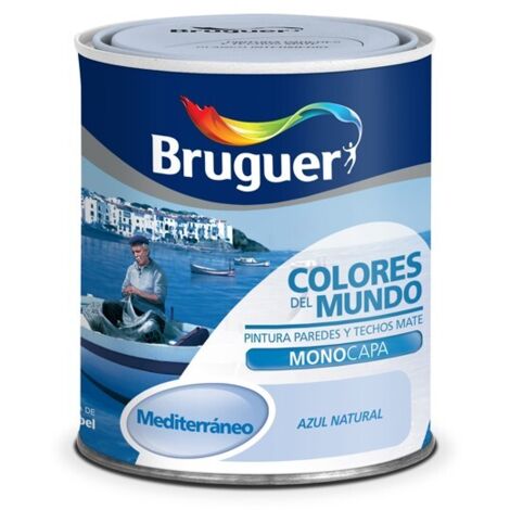 PINT PLAST MEDITERRANEO BLUE - 750 ML
