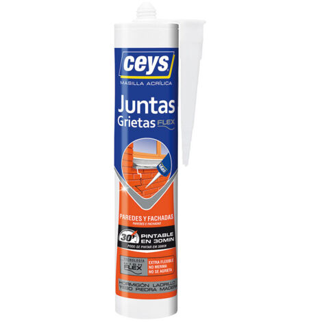 SILICONE CARTOUCHE FISSURES PEINTURE - 280 ML (1/2)