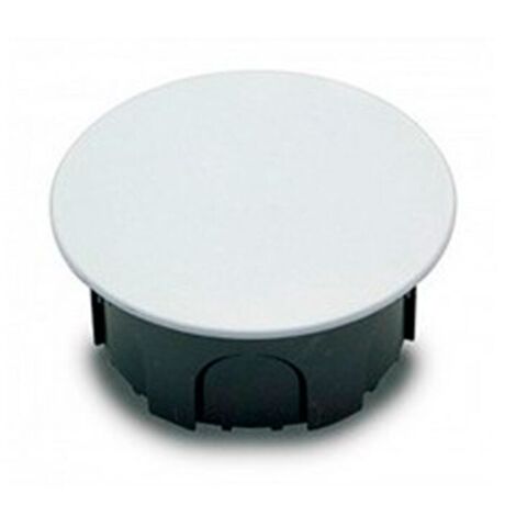 Boîte de dérivation encastrée ronde 80 x 40 mm – Indice de protection IP30 – Résistance aux chocs IK07 – Pour environnements exigeants – Famatel