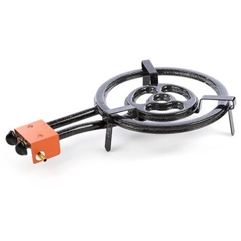 POÊLE À PAELLA PLATE AU GAZ BUTANE L-40 3F - 40 CM