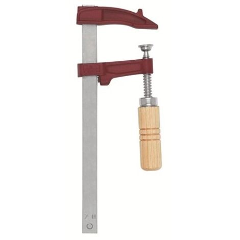 Serre-joint modèle M - 20 cm - manche bois - PIHER - 02020