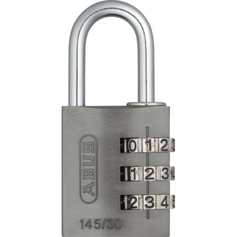 Cadenas ABUS ABVS46622 titanium avec serrure à combinaison D35728