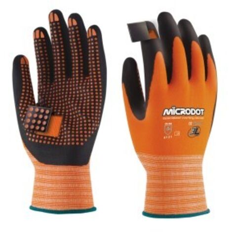 Gant en nitrile à micropoints, taille moyenne 8, 3l (1/3)