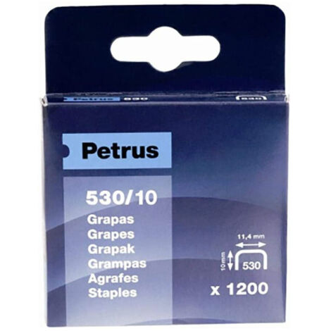AGRAFES 530/10MM. 1200 PC (1/2)
