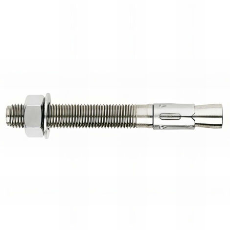 100 goujons d'ancrage M8 x 90 mm (D. 8 mm) Inox A2 - MI08090 - Index