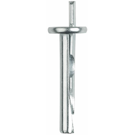 Boite de 100 - Cheville métallique d’expansion par frappe - Zingué Ø6 x 70