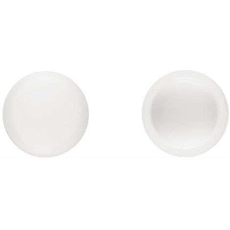Index – Bouchons en PVC pour vis DIN-7504-N et DIN-7981 – Blanc Ø5,5 mm – Boîte de 1000 unités pour finition soignée