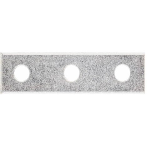 Accessoires pour profilés Indextrut Plaque d’union Indextrut 40 x 186 x 5 - Boite de 10 (1/2)
