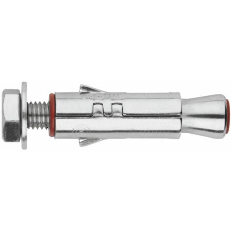 Index – Cheville anti-rotation pour charges lourdes – Vis 8.8 zinguée M12 x 75 mm Ø20 – Boîte de 25 pour béton armé et pierre