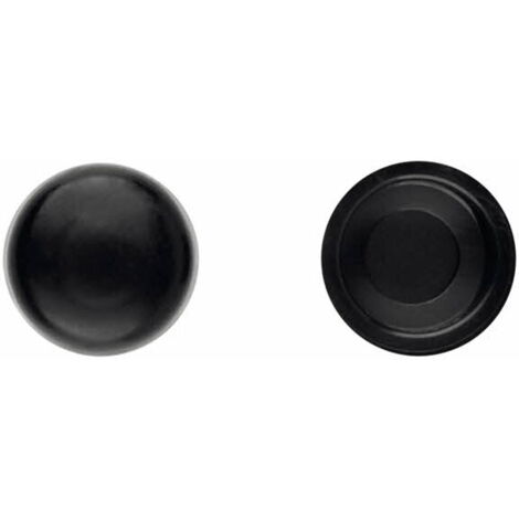 Bouchons en pvc pour vis DIN-7504-N et DIN-7981 - Noir Ø4,2 - Boite de 1000 (1/2)