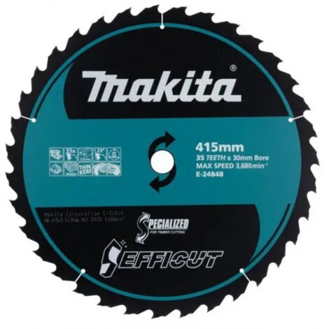E-24848 Disque de scie circulaire, EFFICUT T.C.T, 415 x 25 mm, 35D (1/3)